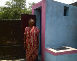 Health and Sanitation Toilet constructed by community