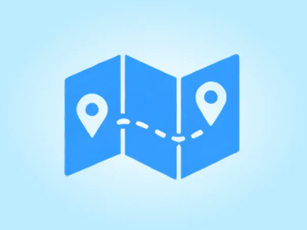 EV charging station location along your route