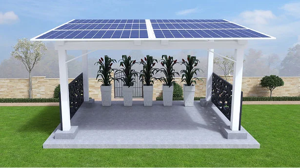 Breeze Corner solar designer space with natural greenery