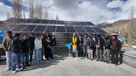 Tata Power Renewables Marks first Commercial project in Ladakh, Installs 50 kWp Solar Rooftop at Hotel Barath, Leh