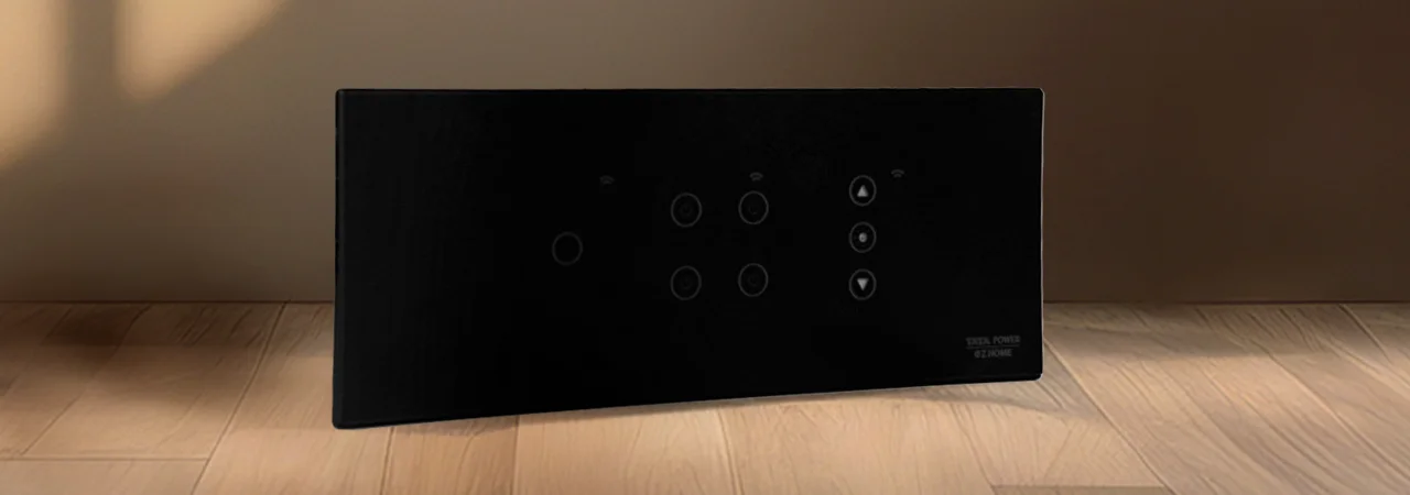 Tata Power EZ Home Wi-Fi Smart Elite Touch Panel Switches