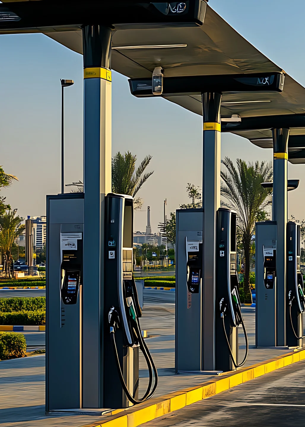 Electric vehicle charging station