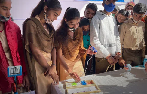Chayyan School students, Rajasthan