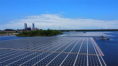 Floating solar