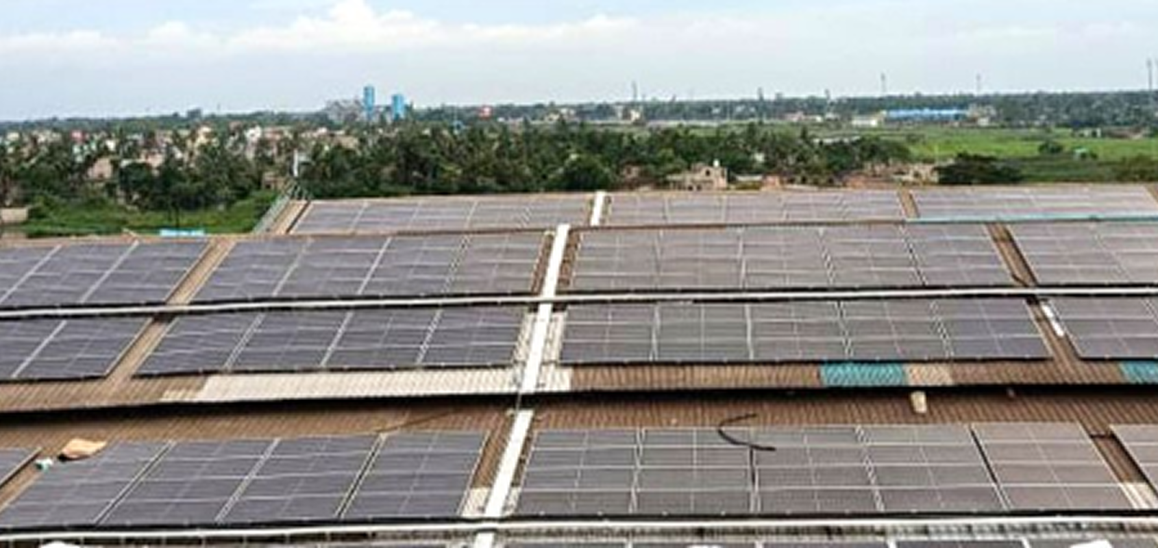 Industrial rooftop solar at Jupiter Wagons