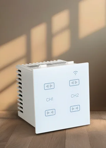 Tata Power EZ Home Wi-Fi Smart Premium Modular Touch Curtain Open & Close Controller Side View