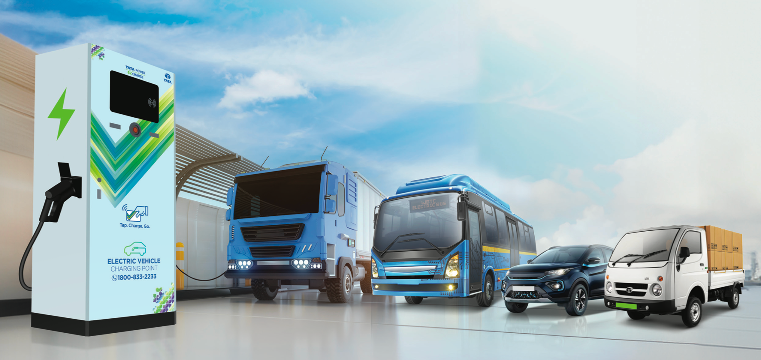 Tata Power EZ Charge public EV charging station