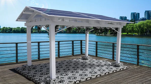 Moroccan Bliss solar designer space with Moroccan tiles