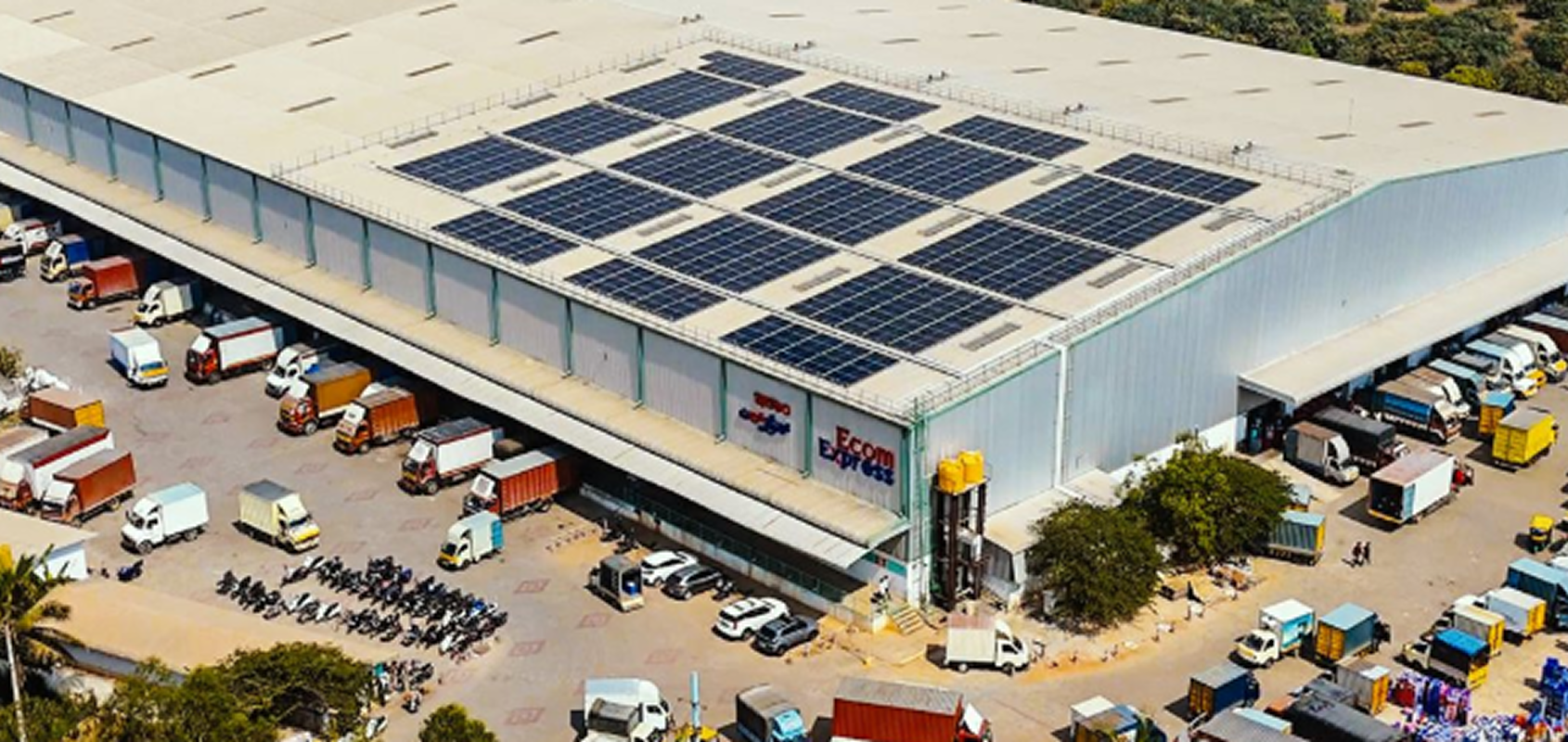 Swiggy rooftop solar project by Tata Power Solaroof