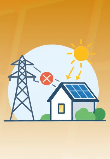 Rooftop solar reducing dependence on grid electricity