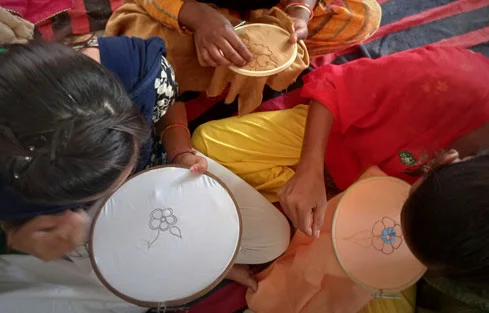 Community women in Bhatinda Punjab