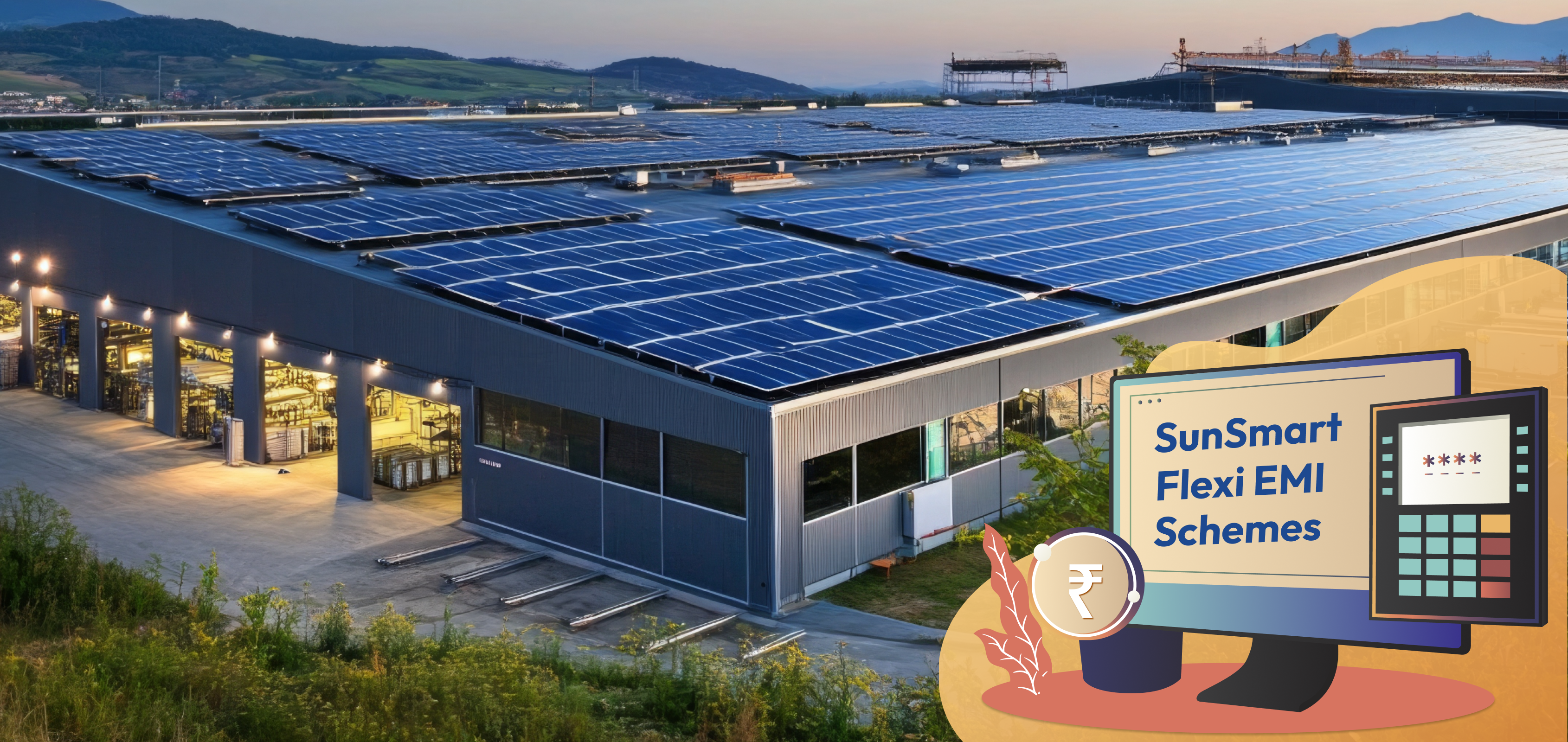 Tata Power Solaroof Flexi EMI for solar affordability