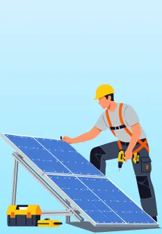 Solar O&M ensuring stable and reliable operations