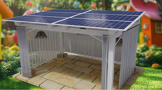 Serene Corner shaded solar space for children’s play
