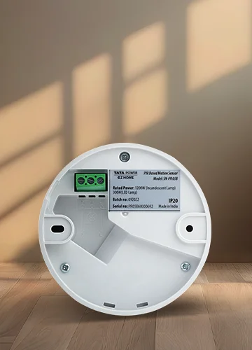 Tata Power EZ Home PIR Motion Sensor Back View