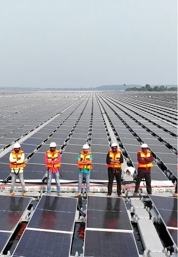 Solar project installation with end to end support