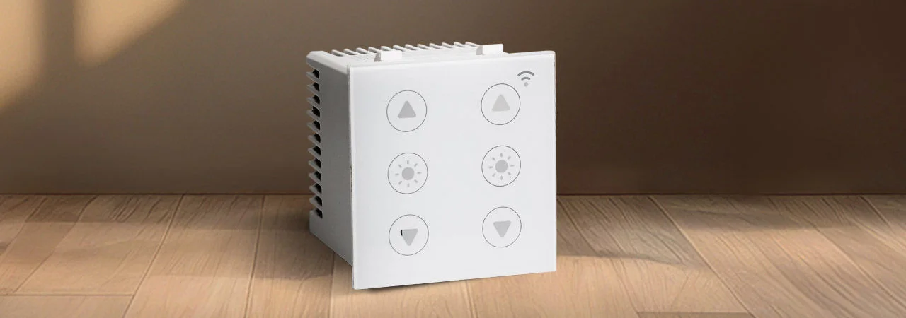 Tata Power EZ Home Wi-Fi Smart Premium Modular Touch LED Light Dimming Controller, 2 Channel Side View