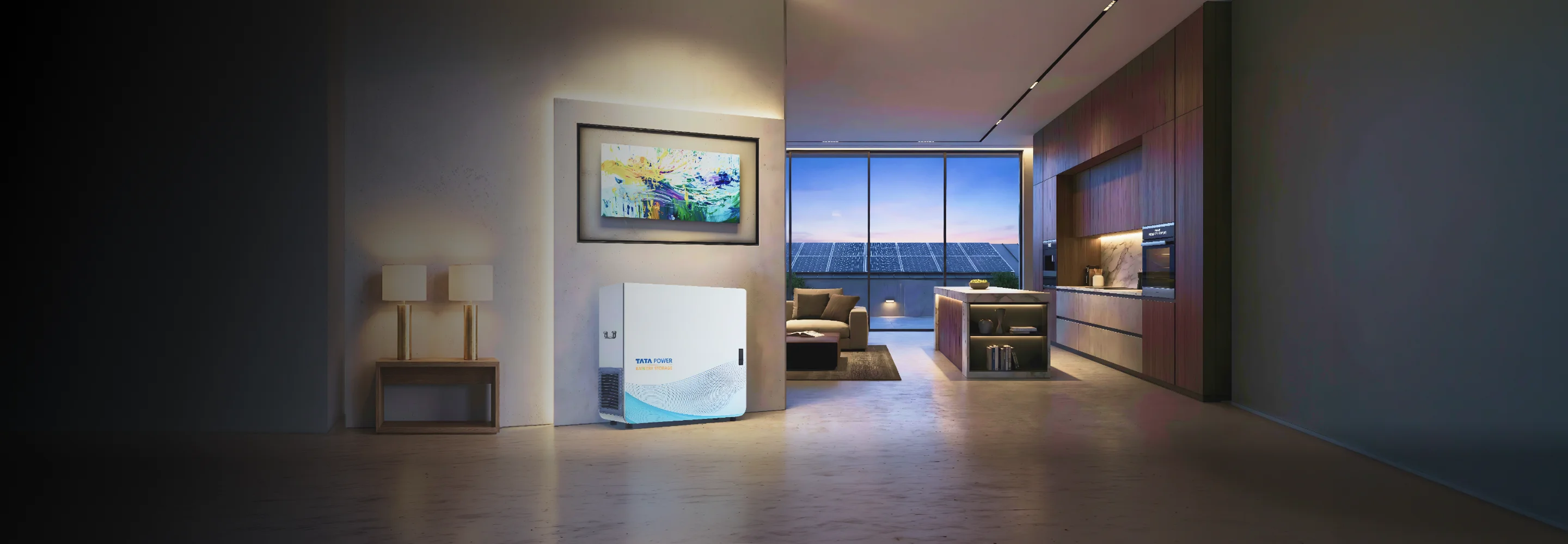 Tata Power Mysine hybrid solar energy storage system