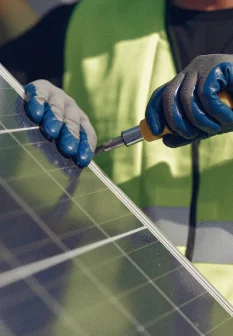 Annual solar O&M inspection preventing issues