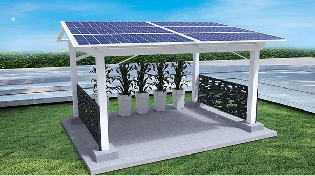 Breeze Corner nature inspired rooftop solar space