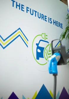 Corporate EV charging supporting sustainability goals