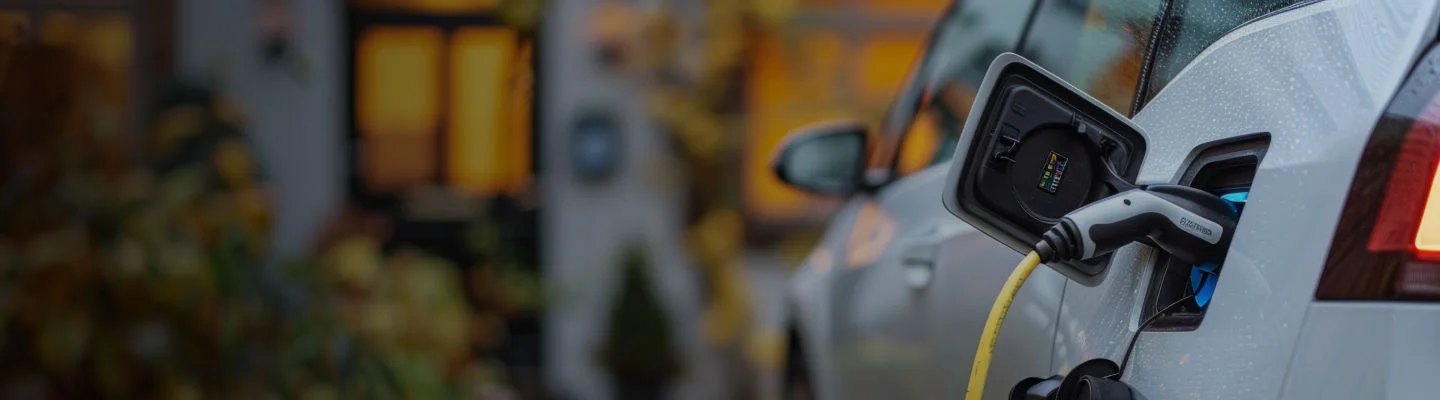 Tata Power EV charging with an electric car being charged