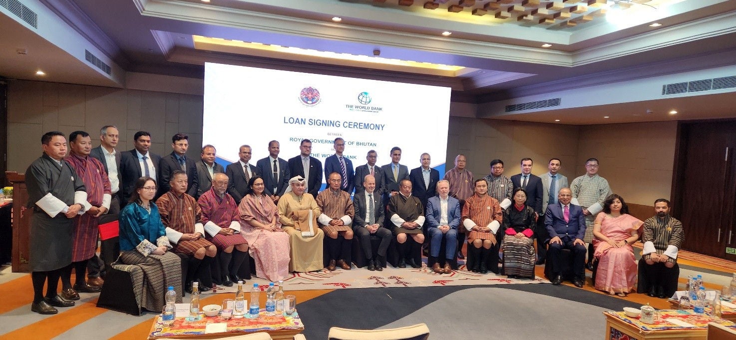 The Royal Government of Bhutan and the World Bank Sign Financing Agreements for the Dorjilung Hydroelectric Power Project 