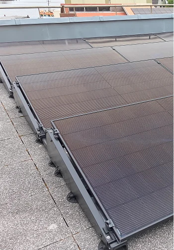 Customized rooftop solar system design for businesses