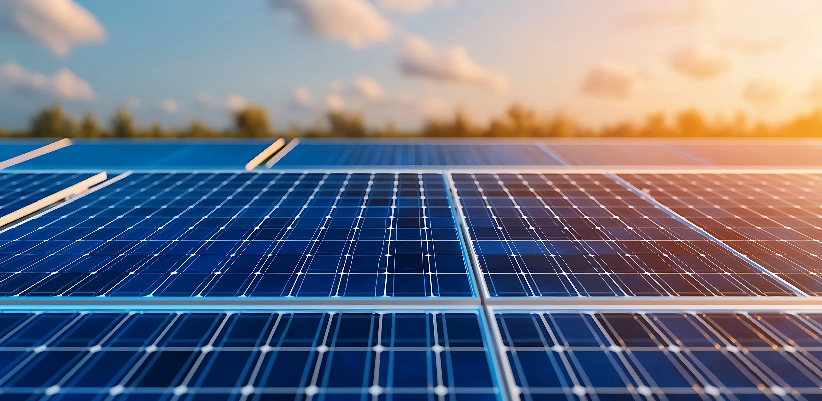 Solar setup showcasing different types of solar panels in India