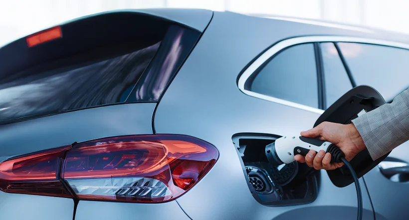 Electric vehicle AC and DC charging
