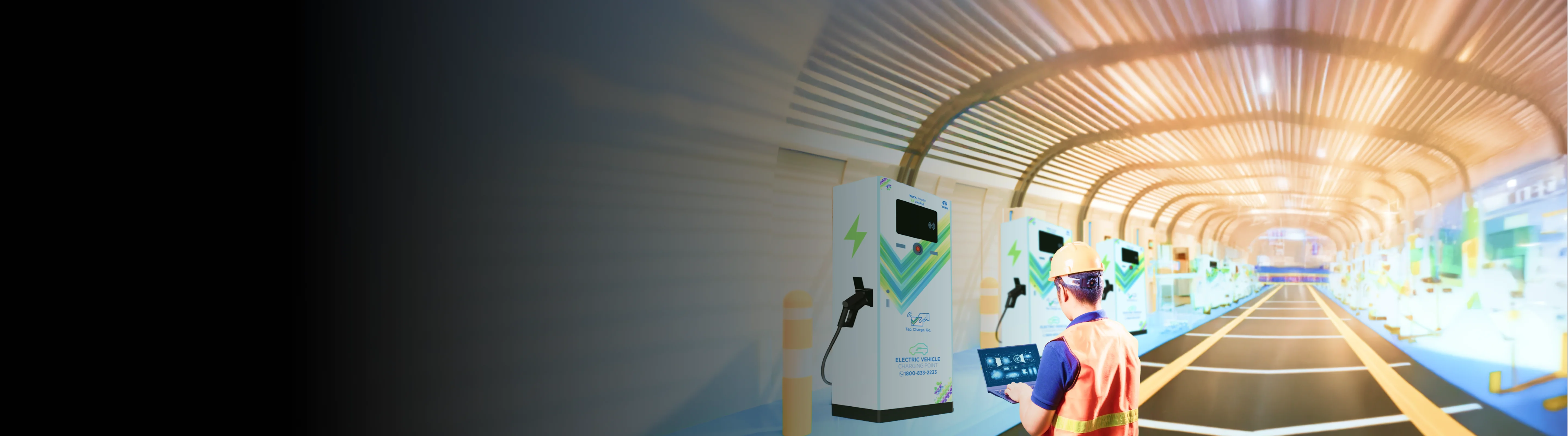 Tata Power efficient workplace EV charging station