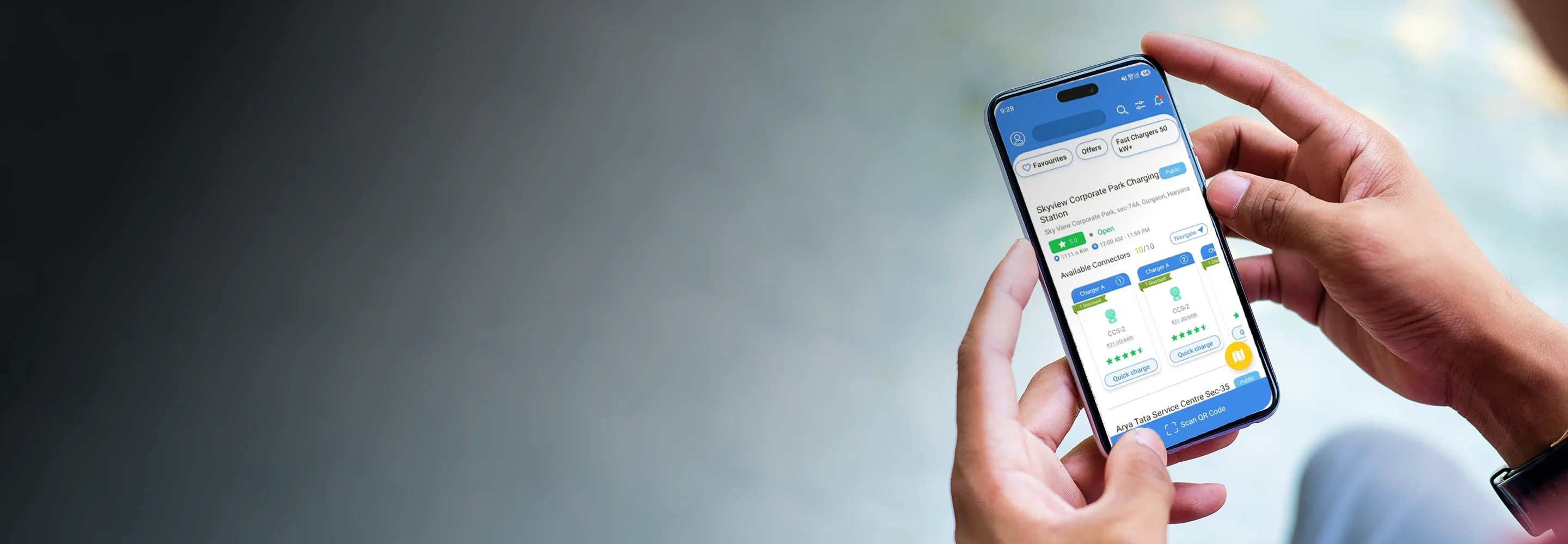 Tata Power EZ CHARGE app guide for EV charging