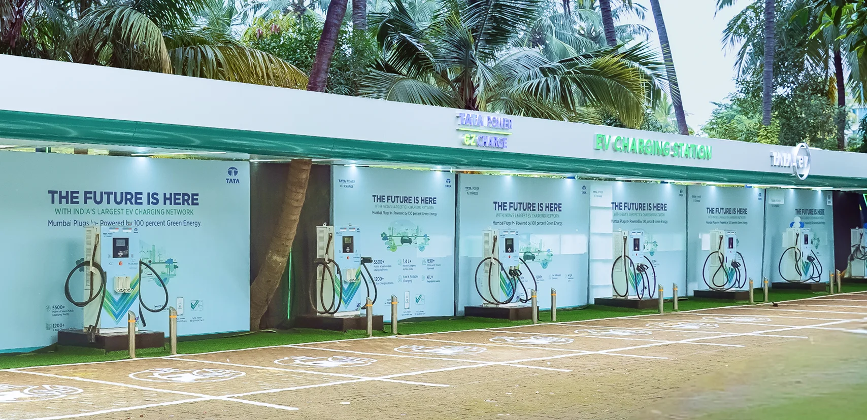 Tata Power EV charging station