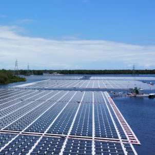 Reliable and high-performance solar panel array by Tata Power, optimizing renewable energy generation