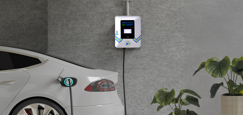 Tata Power efficient workplace EV charging station