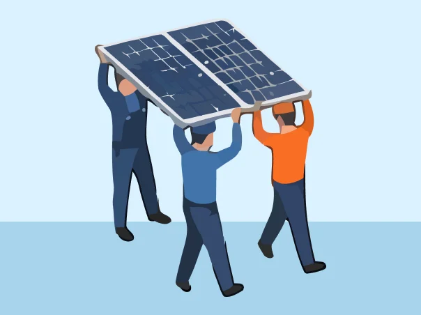 Solar panel mounting and installation