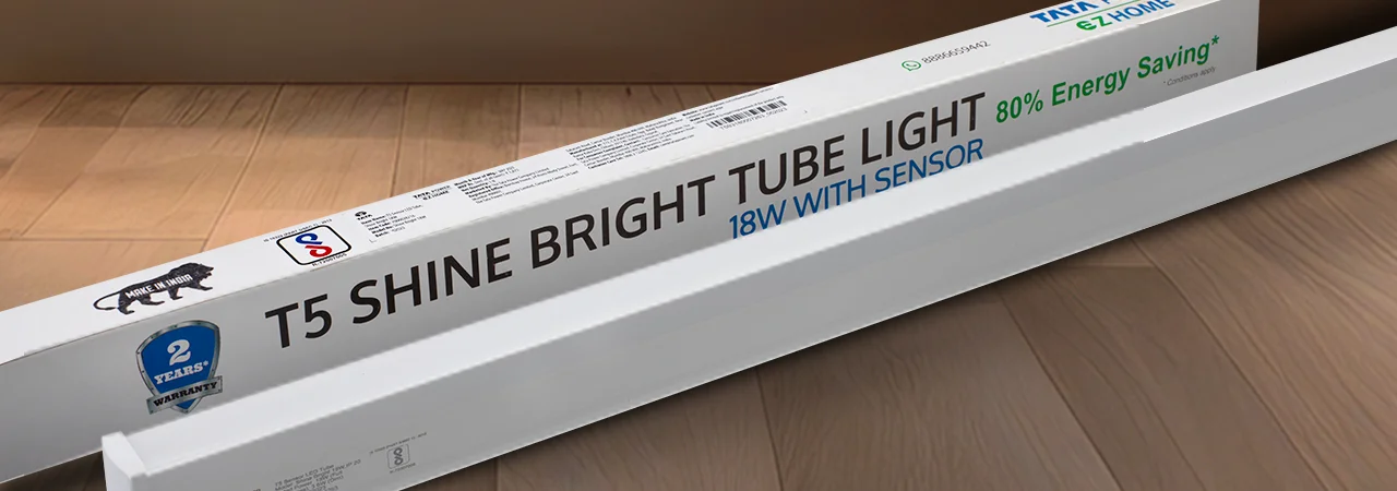Tata Power EZ Home T5 Shine Bright Sensor LED Tubelight