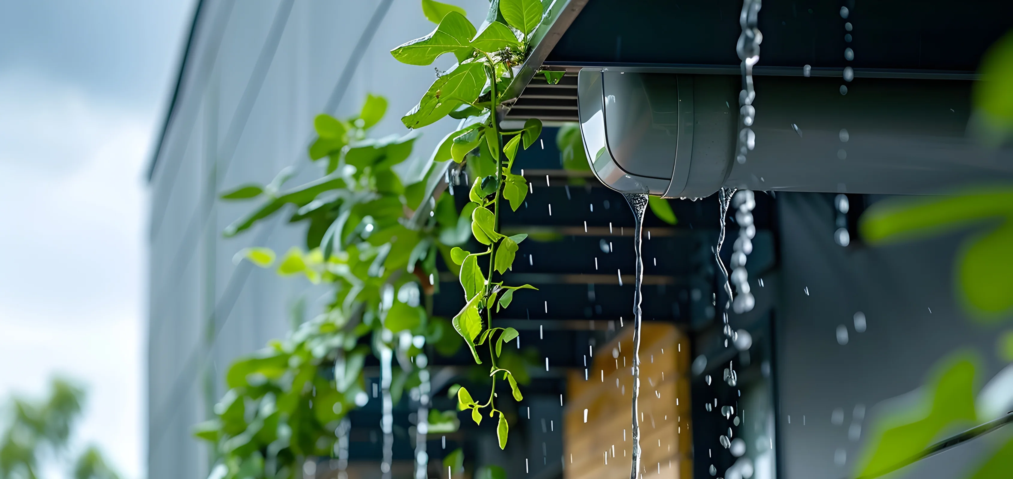 Green building concept helps mitigate climate change and promotes sustainable construction.