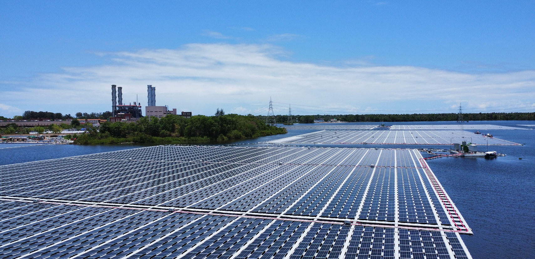 Tata Power Kayamkulam floating solar project