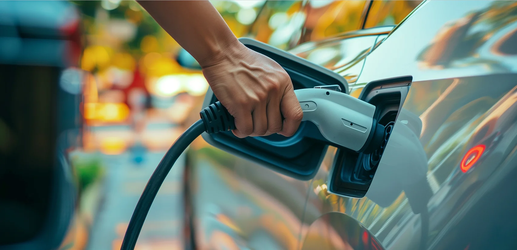 Connect your EV and proceed with EZ CHARGE