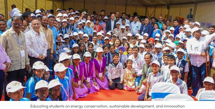 Educational event focused on energy conservation, sustainability, and innovative solutions