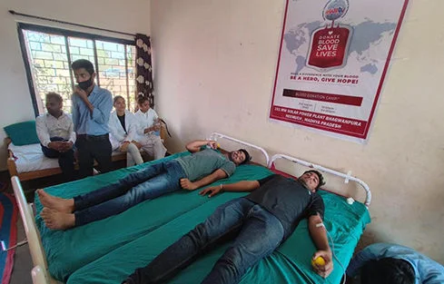 Blood donation drive MP