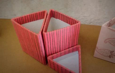 Few paper products made by our SHG women of Satara, MH