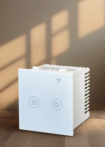 Tata Power EZ Home Wi-Fi Smart Switch 5A 2 Channel Side View
