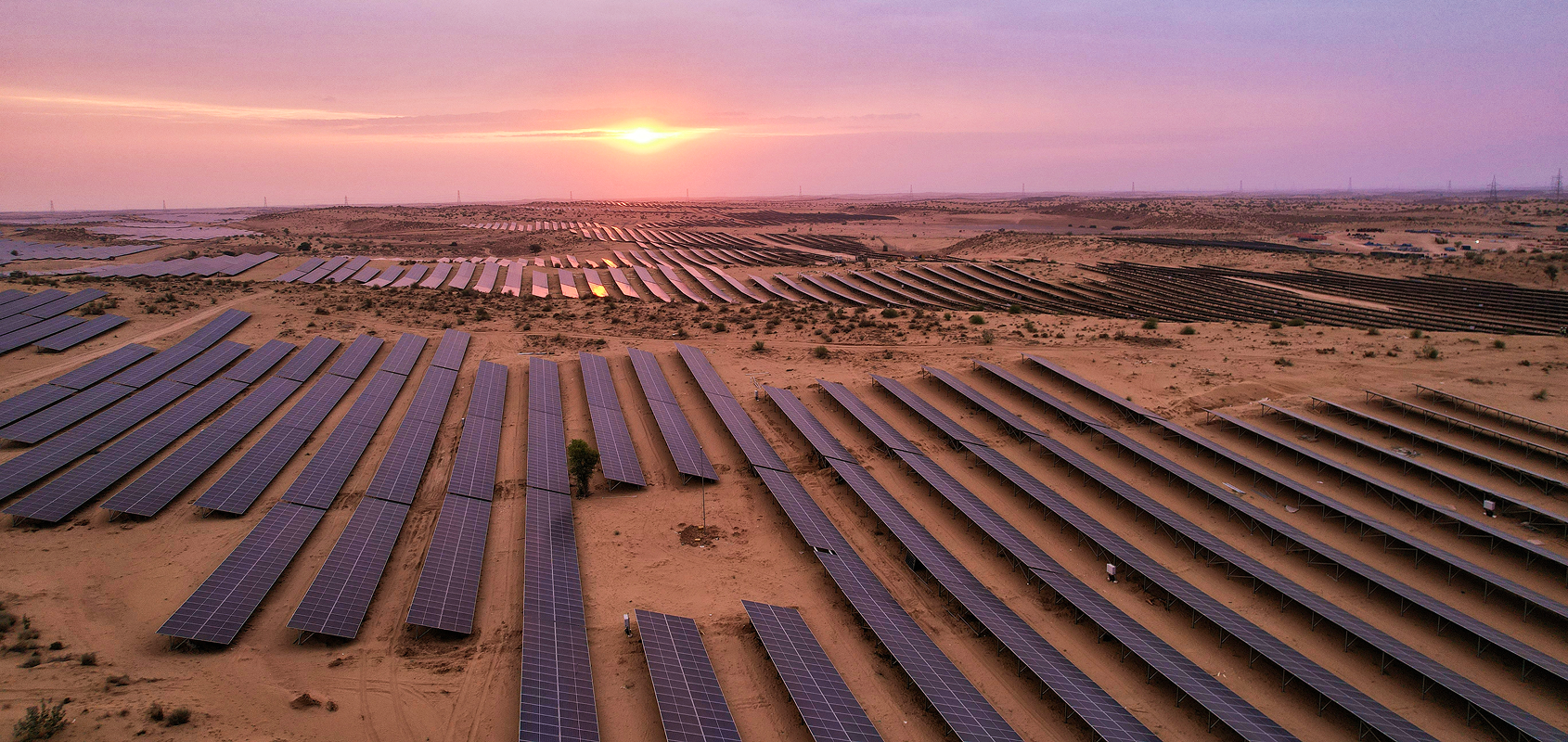 Rajasthan solar energy power generation facility