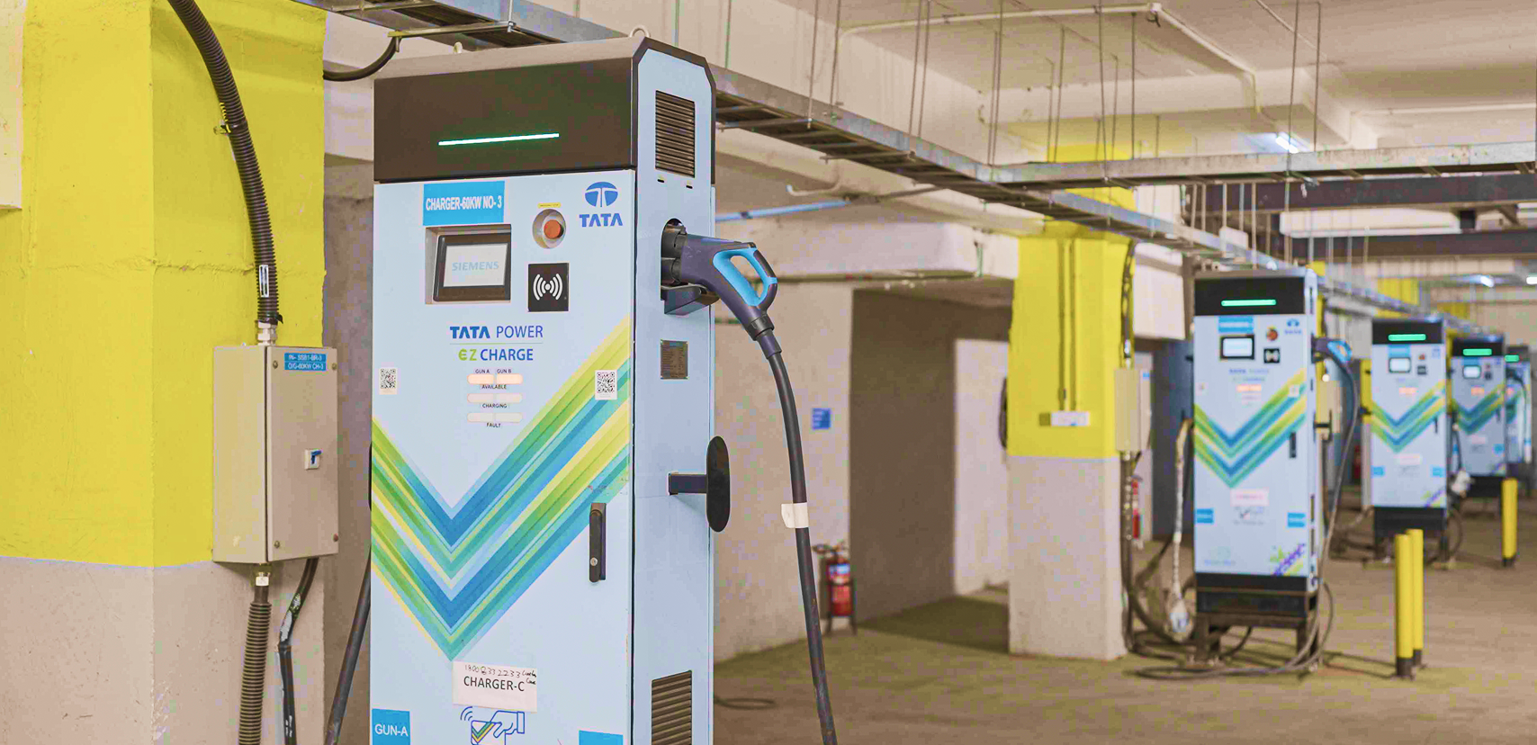 Tata Power electric vehicle charging stations