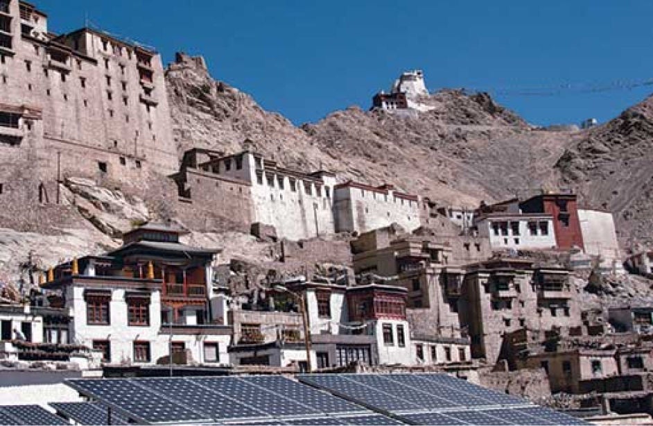 Tricky terrains of Ladakh