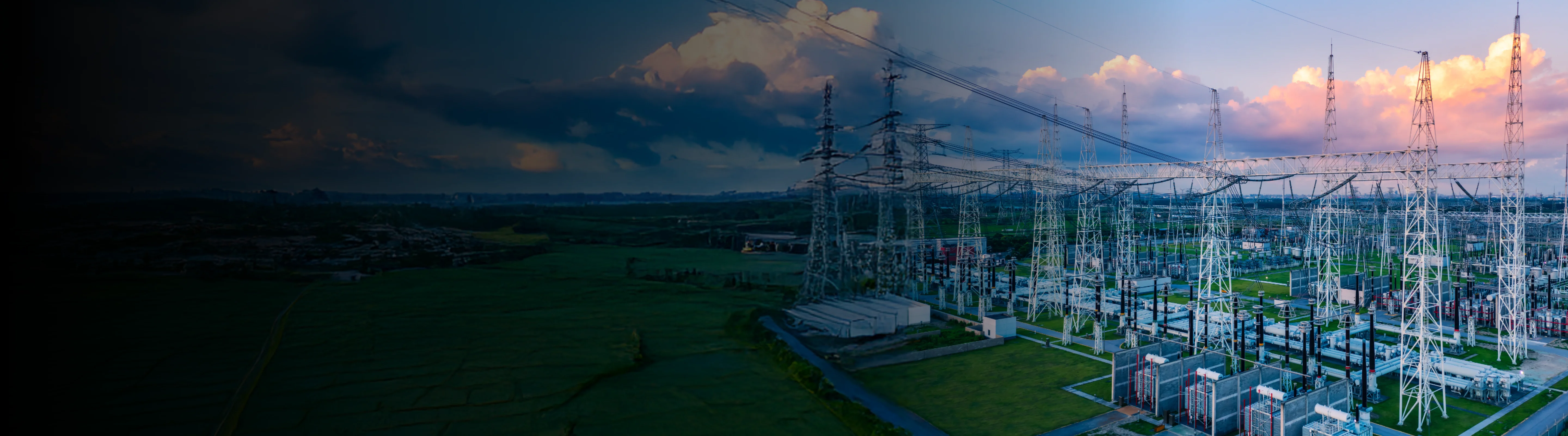 Open access electricity with power transmission substation