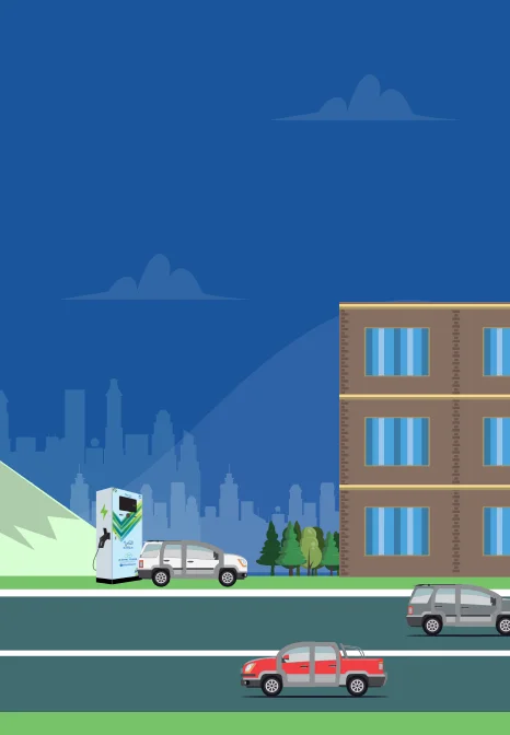 EV charging growth in highways and smaller towns