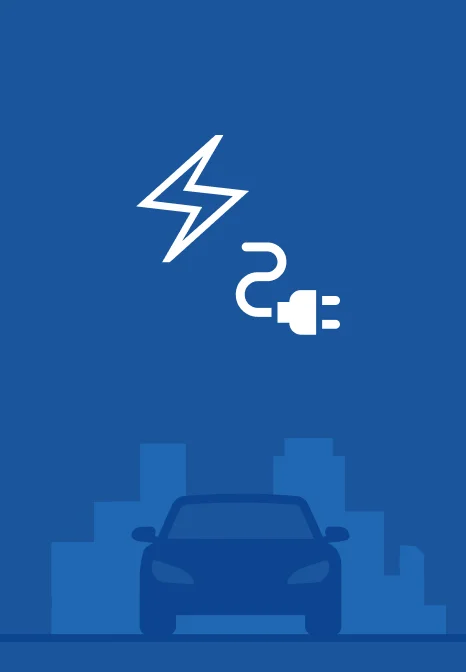 EV charging station electricity connection and metering